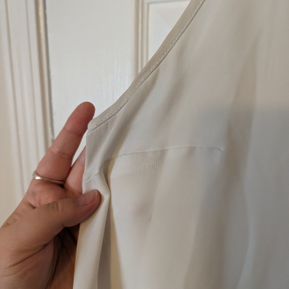 XL Lauren Conrad White/Cream Lace Tank - Picture 2 of 5